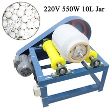 Ceramic Ball Mill Grinding Machine 10L Horizontal Grinder for Glaze Material220V
