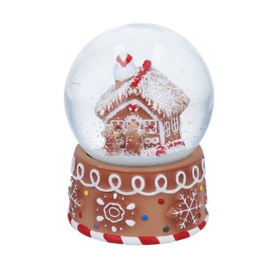 Gisela Graham musikalisches Lebkuchenhaus Weihnachten Schneekugel festliche Wohndeko