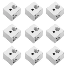 10 Pcs Print Heating Block Printing Kit 3d Printer Parts Heater Extruder