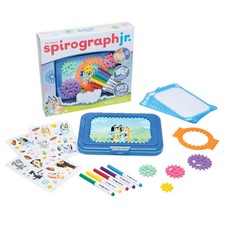 Spirograph Jr Bluey Toys Toddler Arts and Crafts for Kids Small, Multi