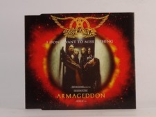 AEROSMITH I DON'T WANT TO MISS A THING (J29) 3 Track CD Single including Picture