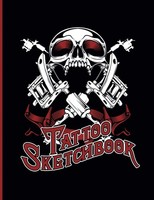 Tattoo Skizzenbuch A4, 120 Seiten, Schwarz, FüR Tattooideen, Zeichnen