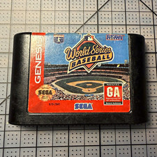 SEGA Sega Genesis World Series Baseball Cartridge Only Sports Baseball Game GA