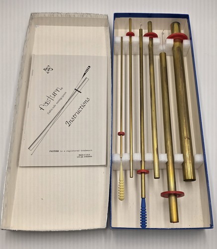 Vtg Fasturn Fabric Tube Turning System, Box, Manual 6 Tube