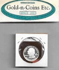 2009-S SILVER PROOF WASHINGTON QUARTER! UNCIRCULATED GEM VERY NICE! FREE SHIP!!