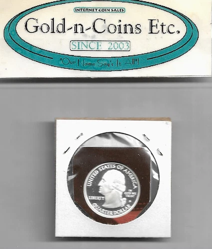 2009-S SILVER PROOF WASHINGTON QUARTER! UNCIRCULATED GEM VERY NICE! FREE SHIP!!