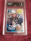 2010 Topps Chrome - Tom Brady #C80 X-Fractor GMA Mint 9