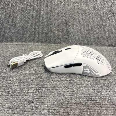 GLORIOUS Model O Minus Wireless Gaming Mouse Lightweight RGB White