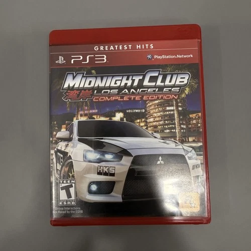 New ListingSony PS3 Midnight Club Los Angeles Complete Edition (PlayStation 3, 2010)