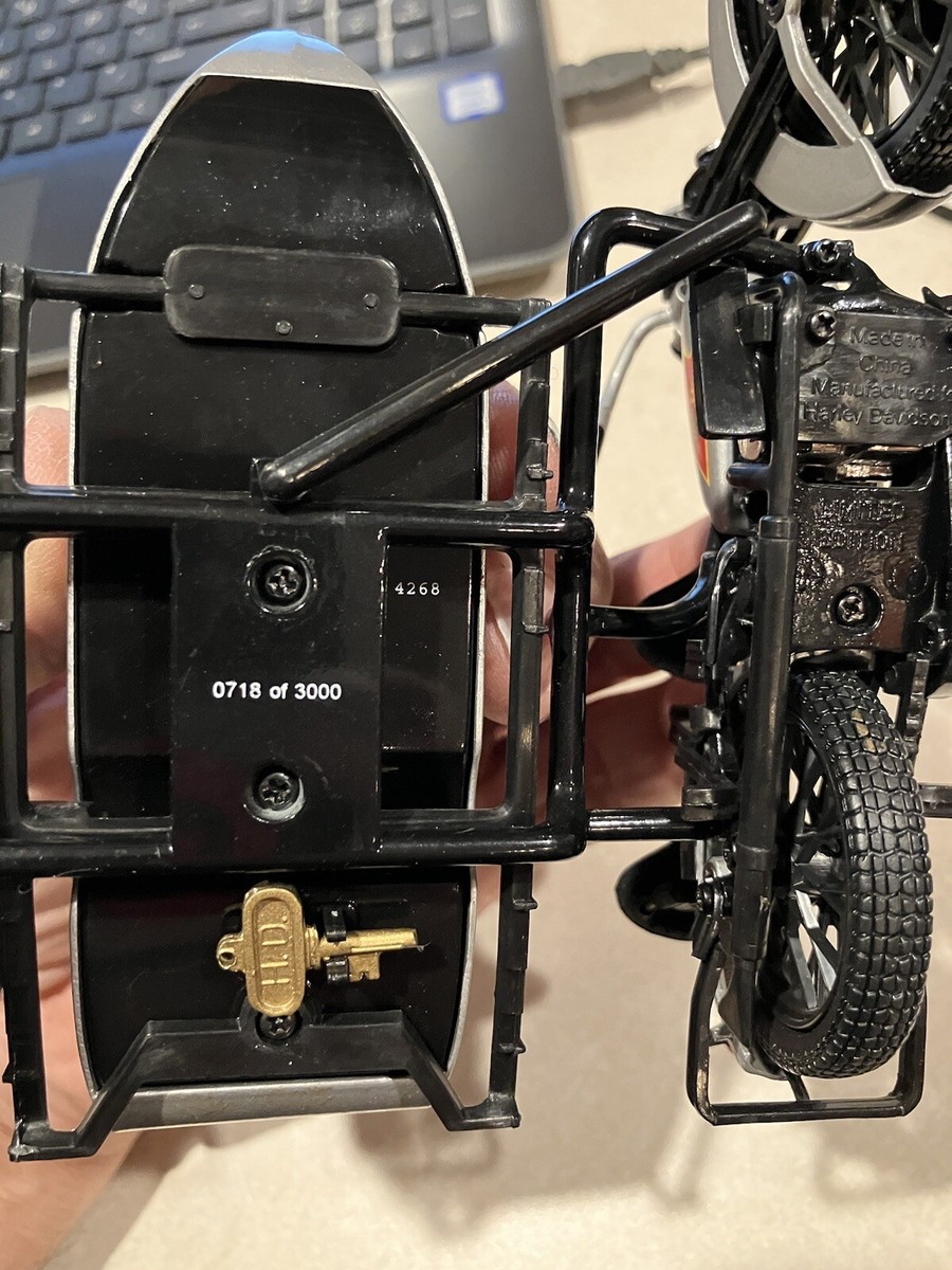 1933 Harley Davidson Silver Edition Motorcycle & Sidecar