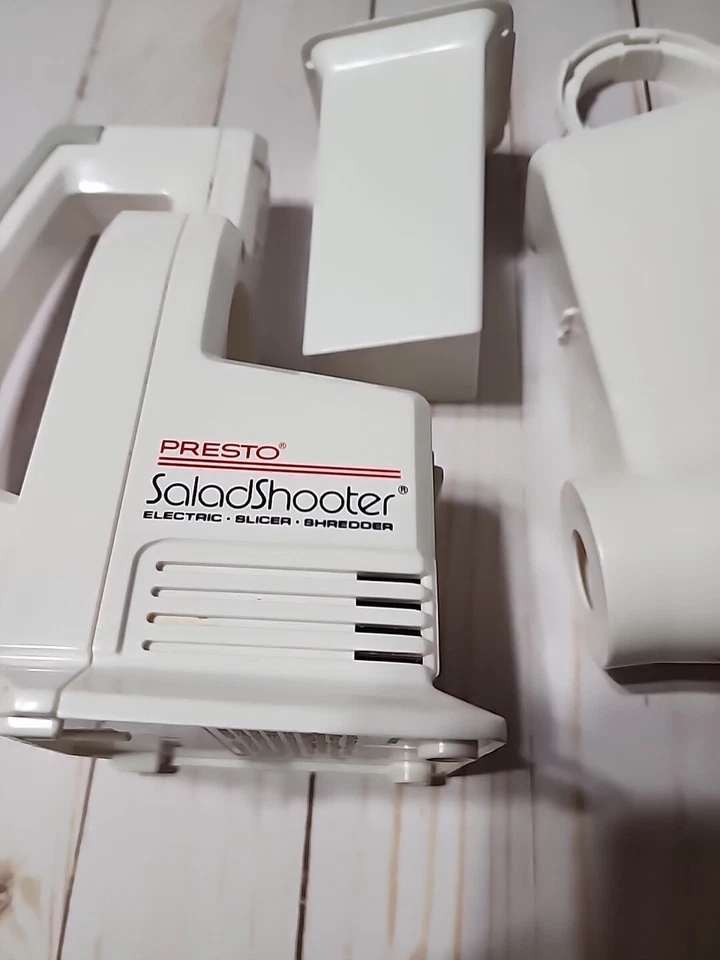Presto Salad Shooter #0291001 Electric Food Slicer, Shredder, Grater - Image 2 of 4