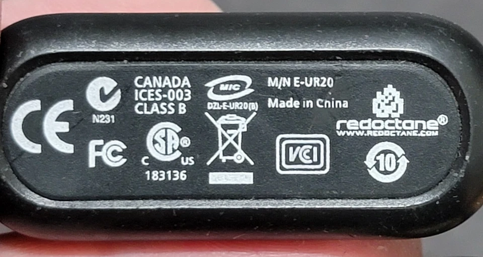 Guitar Hero Red Octane USB Microphone PS3 Wii Xbox 360 E-UR20 - Image 2 of 2