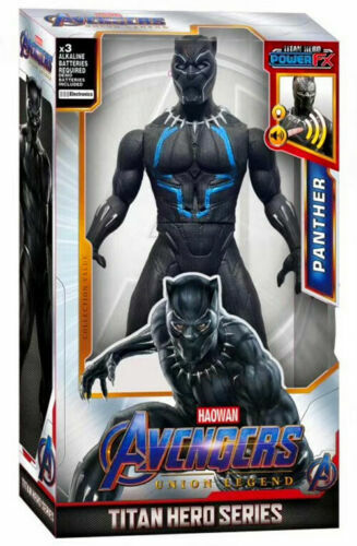 Talking Titan Hero Black Panther Marvel Infinity War Endgame Action Figures Toy