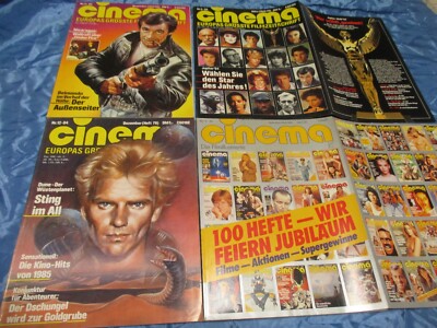 Cinema  80er Jahre , Kino - Film - Nostalgie , Reklame , Archiv   Lot 34  Kult