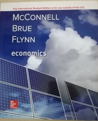 Economics by McConnell, Brue, FLynn (paperback)
