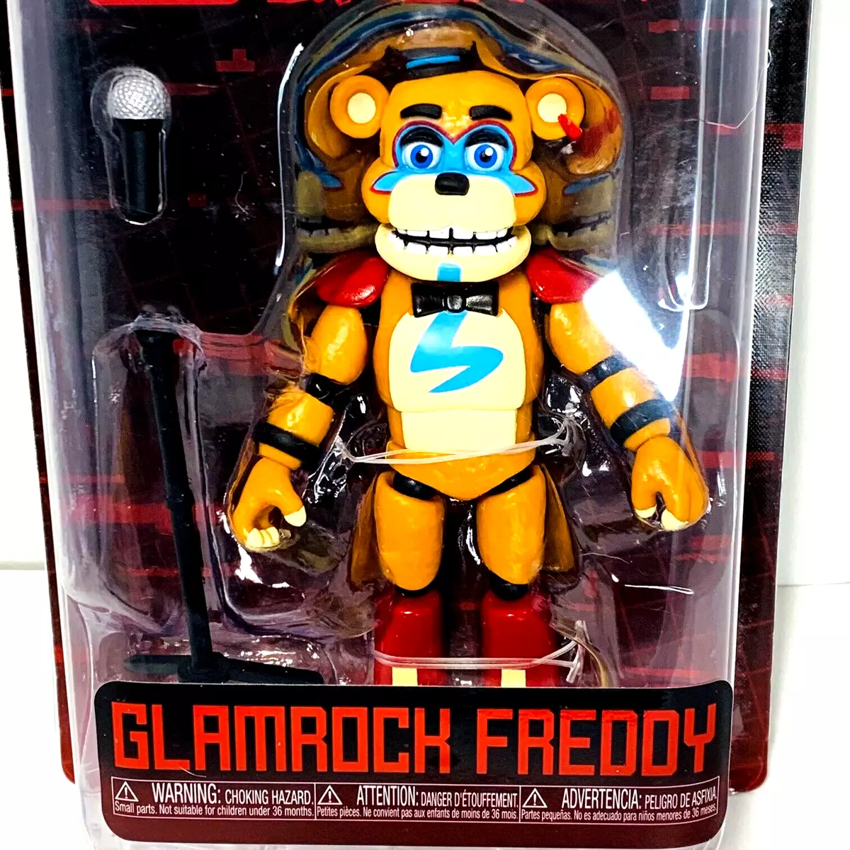 Funko Action Figure: Five Nights at Freddy's: Security Breach - Glamrock  Freddy 