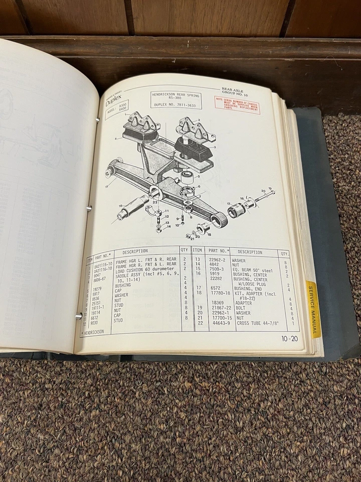 正品原装华纳 Swasey R300 卡车服务店手册 — 第 4/4 张图片