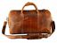 thumbnail 2 - GENUINE LEATHER 22&#034; LUGGAGE TRAVEL SUITACASE OVERNIGHT DUFFEL GYM SHOULDER BAG