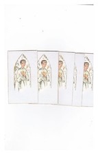 Lot 10 Images  communion profession de foi GARCON ( blé )