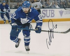 Toronto Maple Leafs Nic Petan Signed Autographed 8x10 Photo COA B