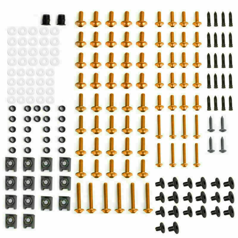 Fairing Bolt Kit Bodywork Screws for Honda  CBR900RR/1000RR CBR1100XX GD AT2 - Image 3 of 4