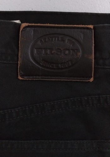 Vintage C.C. Filson Gray Cotton Denim Outdoor Work Jeans 33X34 Actual 35X33.5 - 第 7/9 張圖片
