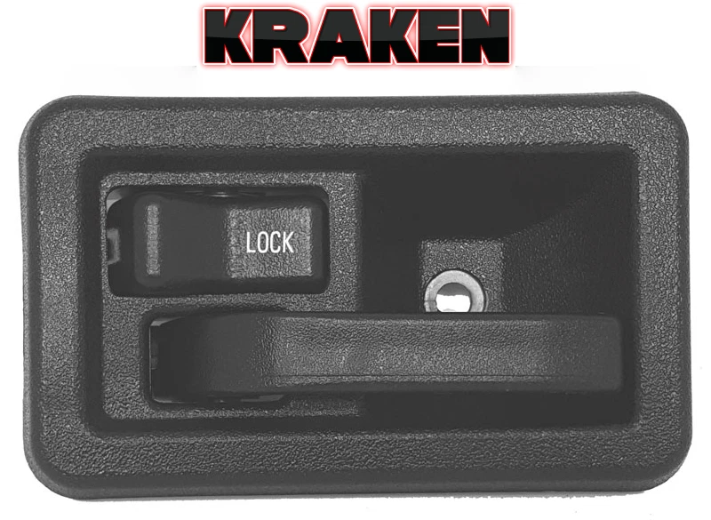 Manijas de puerta interiores para Jeep Wrangler YJ TJ 1987-2004 con par de clips de varilla Foto 2 de 4