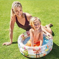 Intex – Aufblasbares Planschbecken Intex Farben + Base 61 X 22 Cm-33 L – 57106 N