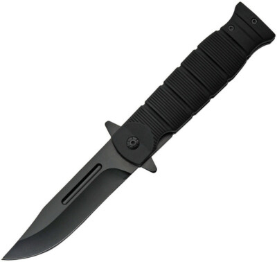 New New China Made Linerlock A/O Black 300480-BK