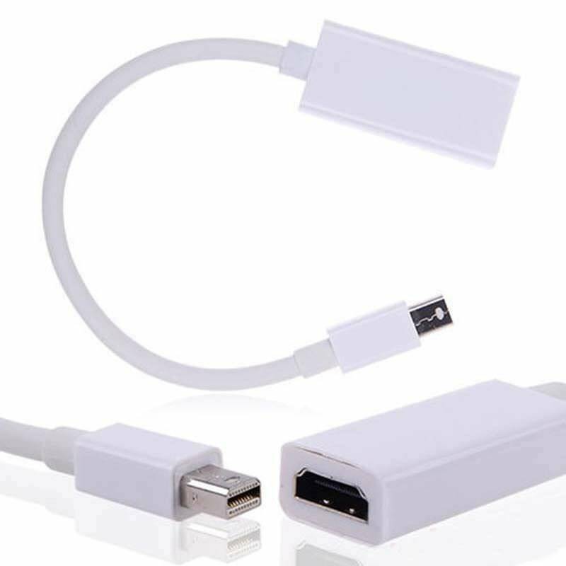 Mini DP auf HDMI Thunderbolt Displayport Adapter für Apple Macbook Pro Air Mac