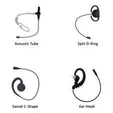 ProMaxPower Earpiece Connectors for Quick Connect PTT Adapters