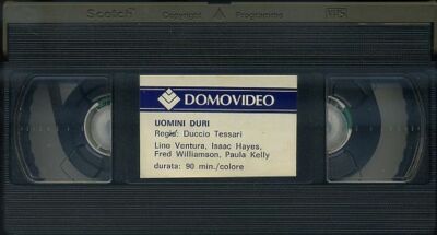 HARTE HERREN 1974 DUCCIO TESSARI SELTEN VHS ORIGINAL OHNE COVER TOP