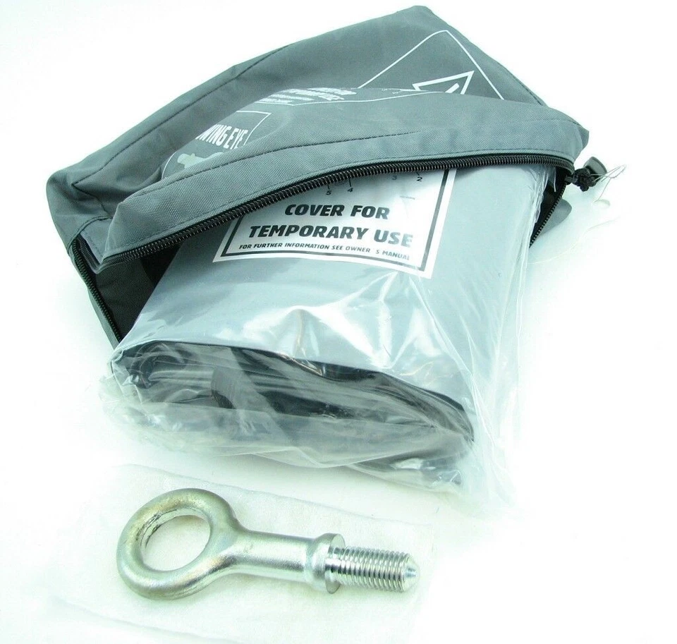 ¡Raro! Cubierta superior temporal Volvo C70 1385457 con bolsa de almacenamiento para 2006-2013 Foto 2 de 2