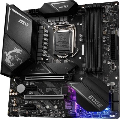 MSI MPG Z490M GAMING EDGE WIFI LGA 1200 Intel Z490 Micro ATX Intel Motherboard