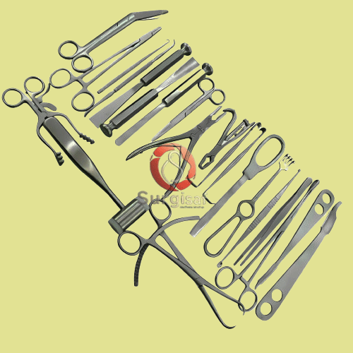 Basic Major Orthopedic of 22 pcs Stainless Steel Surgical Instruments ...