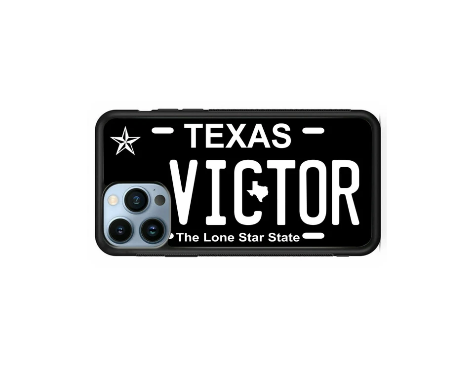 FUNDA PARA TELÉFONO CELULAR DISEÑO PLACA DE TEXAS / TEXAS PLACA BUMPER Foto 4 de 4