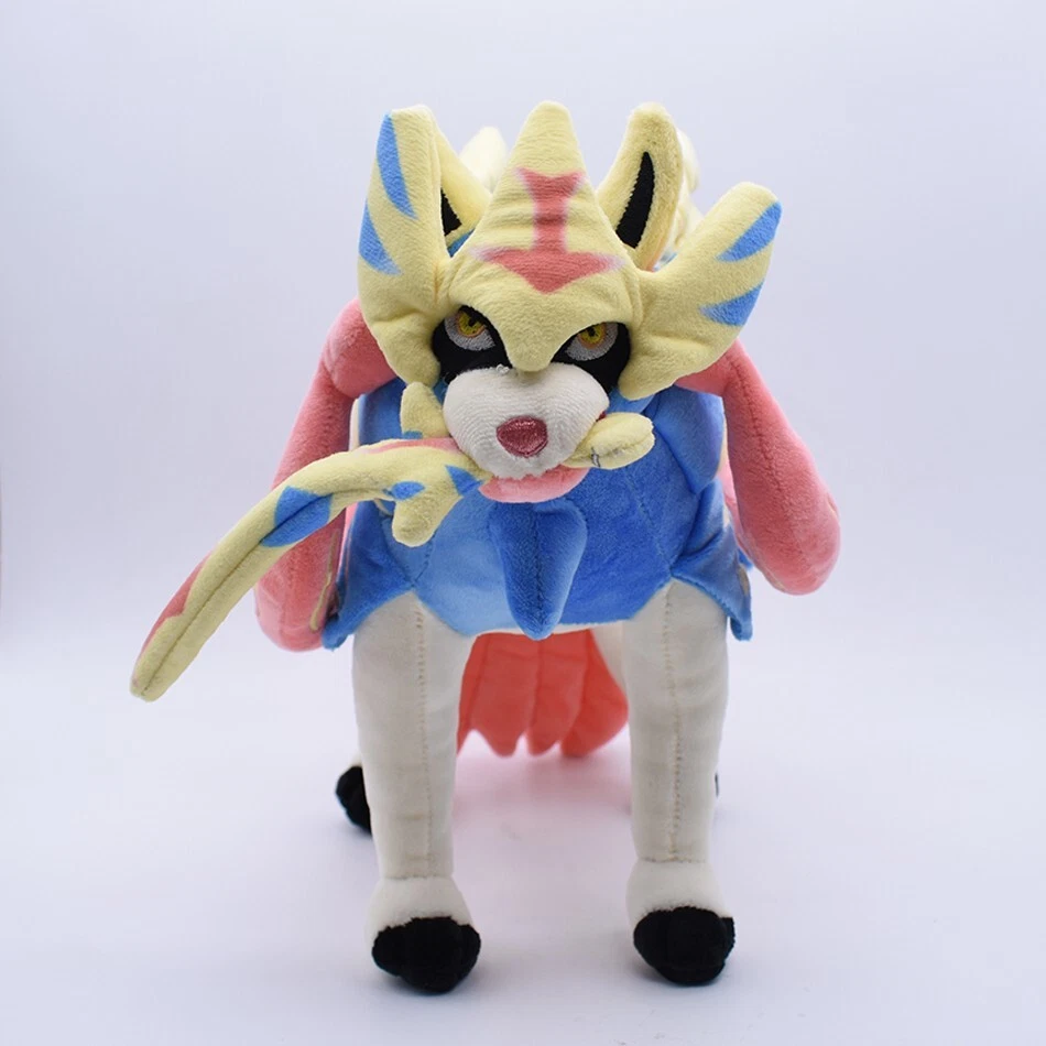 Zacian Lion 12 inches Plush soft Toy Cartoon Game Stuffed Animal Movie Teddy - Image 3 of 4