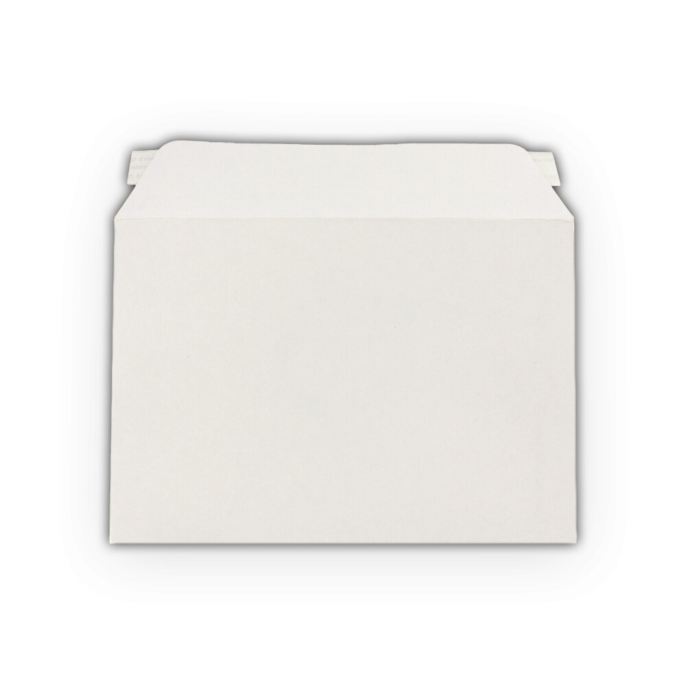 1000 Count 6.5x4.5" EcoSwift Self-Seal Rigid Cardboard Mailers – White, Recyclable