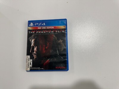 Metal Gear Solid V: The Phantom Pain Playstation 4 Konami Action Blu-Ray Disc