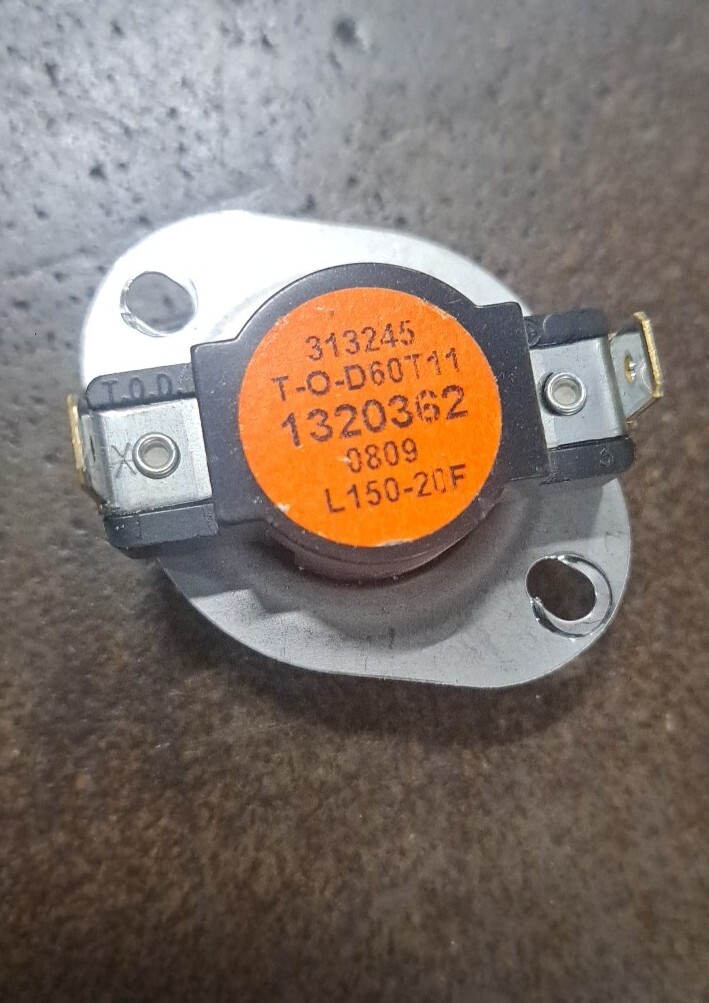 ICP Heil Tempstar HQ1320-362TD / 313245 rollout limit switch L150