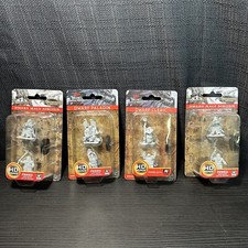 Lot of 4 D D Nolzur s Marvelous Miniatures - Dwarf Playable Characters Unpainted