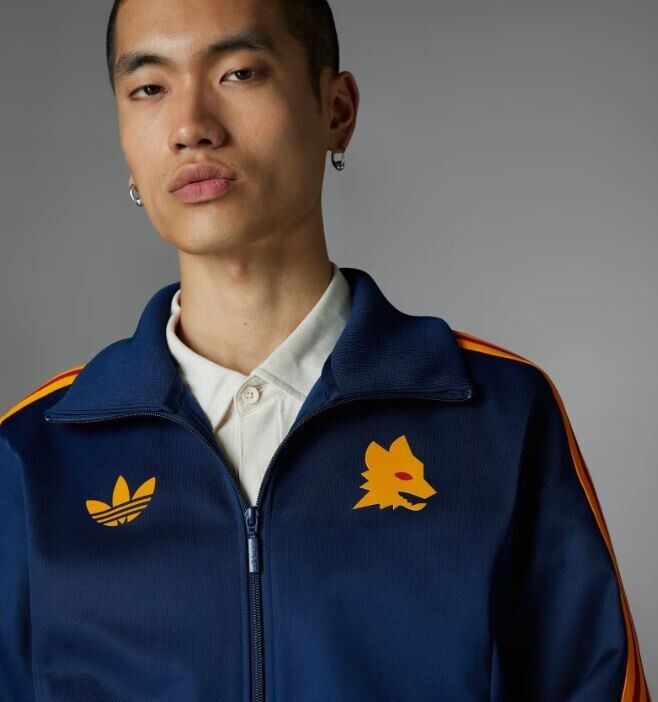 Adidas Originals AS Roma Jacket 1993, Men's Limited Edition Adidas Originals AS Roma Jacket 1993, Men's Limited Edition