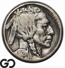 1921-S Buffalo Nickel, 2 Feathers Variety, Scarce Low Mintage