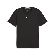 PUMA Cloudspun Soft Crew Neck Short Sleeve Athletic T-Shirt Mens Black Casual To