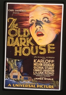 The Old Dark House Movie Poster Art Vintage 35mm Transparency Boris