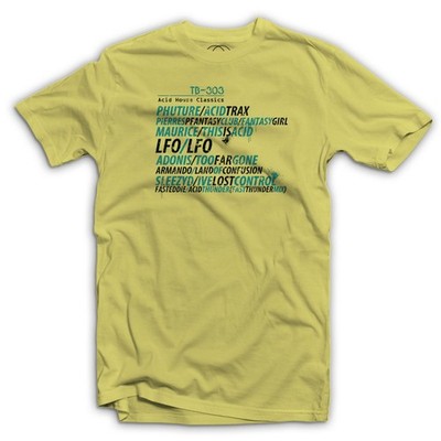 303 Classics T-Shirt - Roland Synth Acid House Music Rave Techno