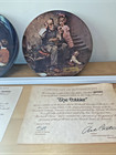 Five Norman Rockwell Plates By Knowles — photo 6