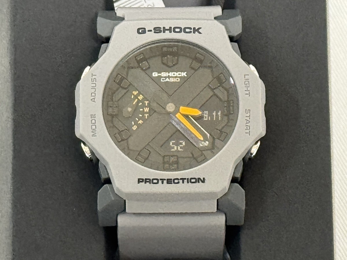 CASIO G-SHOCK GA-2300-8AJF Quartz Analog Watch Gray New | eBay