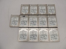 Lot of 13 Toshiba 1.2TB 10k RPM 12Gb/s 2.5” SAS 3 Server Hard Drive AL14SEB120N
