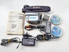Sony DCR-DVD202E Digital Video Camera Handycam 12x Zoom Carl Zeiss DVD - WA